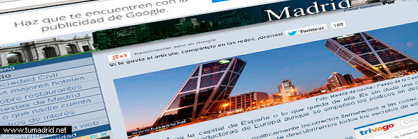 Información Madrid contactar correo electrónico teléfono
